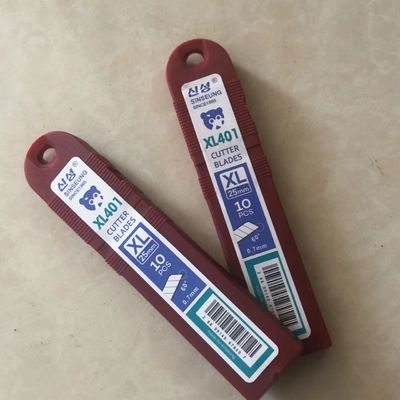 खरीदें भारी शुल्क स्नैप बंद चाकू ब्लेड 0.7mm मोटाई XL401 Sinseung 25mm ऑनलाइन निर्माण