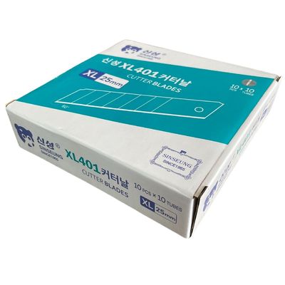 खरीदें पेशेवर स्नैप ऑफ ब्लेड 25mm 18mm भारी शुल्क ब्लेड 0.7mm मोटाई ऑनलाइन निर्माण