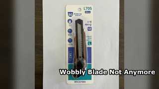 L705 हेवी ड्यूटी रोटरी नॉब 18 मिमी कटर फर्म कंट्रोल ऑफ ब्लेड्स सेफ्टी कटिंग टूल